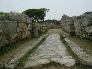 Paestum : le forum
