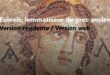 Memini#12 : Le lemmatiseur Eulexis : un précieux outil d’analyse de texte et d’apprentissage en grec ancien